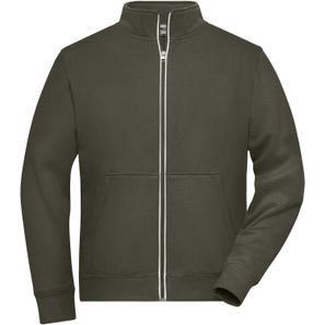 Men's Doubleface Work Jacket - SOLID - - Funktionelle Jacke mit Stehkragen und Kängurutasche