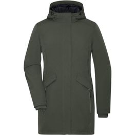 Ladies' Business Parka - Klassischer, wattierter Parka mit angeschnittener Kapuze