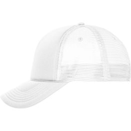 5 Panel Retro Mesh Cap - 5 Panel Cap mit retrogetreuer Zierkordel über dem Schild
