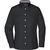 Ladies' Plain Shirt - Modisches Shirt mit Karo-Einsätzen an Kragen und Manschette (Bild 1)