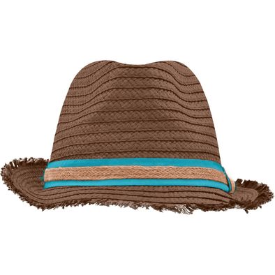 Trendy Summer Hat - Trendstarker Hut mit modischer Fransenkrempe