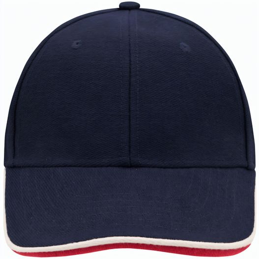 6 Panel Double Sandwich Cap - 6 Panel Cap mit doppeltem Sandwich (Bild 1)