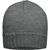 Rib-Beanie - Enganliegende Strickmütze mit geripptem Rand