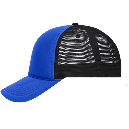 5 Panel Retro Mesh Cap - 5 Panel Cap mit retrogetreuer Zierkordel über dem Schild (Bild 1)