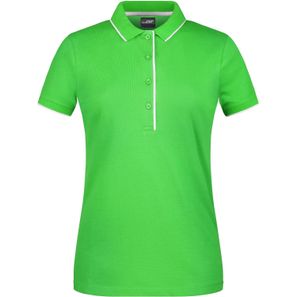 Ladies' Polo Stripe - Klassisches Polo mit Kontraststreifen