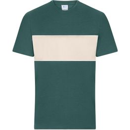 T-Shirt colour-block UNISEX - Unisex T-Shirt mit Kontrasteinsatz