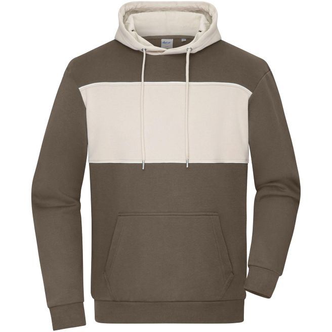 Produktabbildung Sweat-Hoody colour-block UNISEX - Unisex Hoody mit Kontrasteinsatz Sweat-Hoody colour-block UNISEX - Unisex Hoody mit Kontrasteinsatz