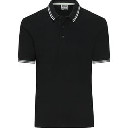 Produktabbildung Men's Polo - Klassisches Polo mit Kontraststreifen an Kragen und Armbündchen in Piqué-Qualität Men's Polo - Klassisches Polo mit Kontraststreifen an Kragen und Armbündchen in Piqué-Qualität