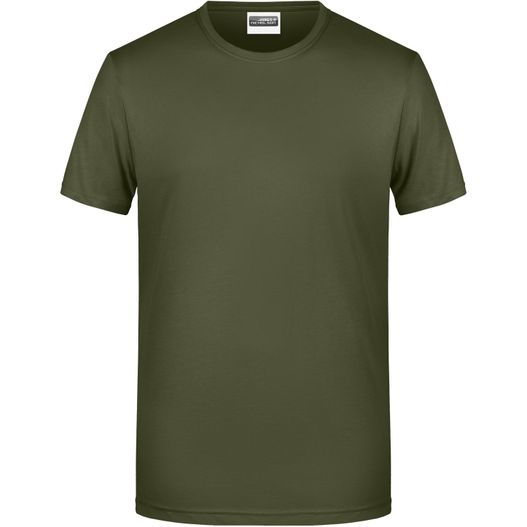 Men's Basic-T - Herren T-Shirt in klassischer Form (Bild 1)