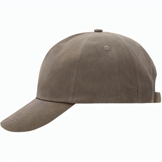 5 Panel Cap - Klassisches 5 Panel Cap aus heavy brushed Cotton (Bild 1)