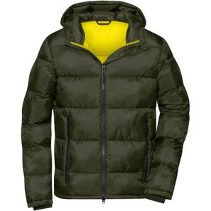 Men's Padded Jacket - Gesteppte Winterjacke aus recyceltem Polyester mit sorona®AURA Wattierung