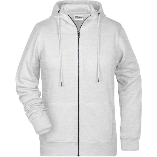 Ladies' Zip Hoody - Sweatjacke mit Kapuze und Reißverschluss (Bild 1)