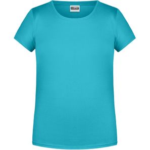 Girls' Basic-T - T-Shirt für Kinder in klassischer Form