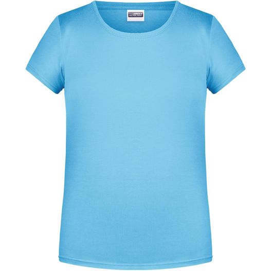 Girls' Basic-T - T-Shirt für Kinder in klassischer Form (Bild 1)