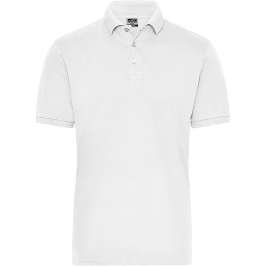 Men's BIO Stretch-Polo Work - SOLID - - Polo aus weichem Elastic-Piqué (Bild 1)
