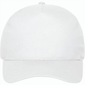 5 Panel Cap Bio Cotton - 5 Panel Cap mit ungebürsteter Oberfläche