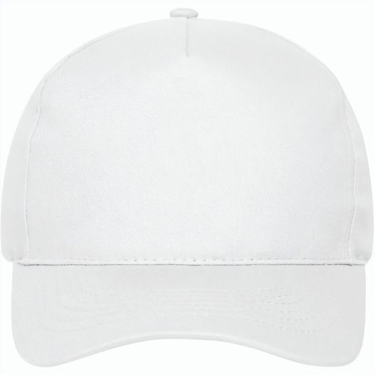 5 Panel Cap Bio Cotton - 5 Panel Cap mit ungebürsteter Oberfläche (Bild 1)