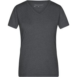 Ladies' Heather T-Shirt - Modisches T-Shirt mit V-Ausschnitt