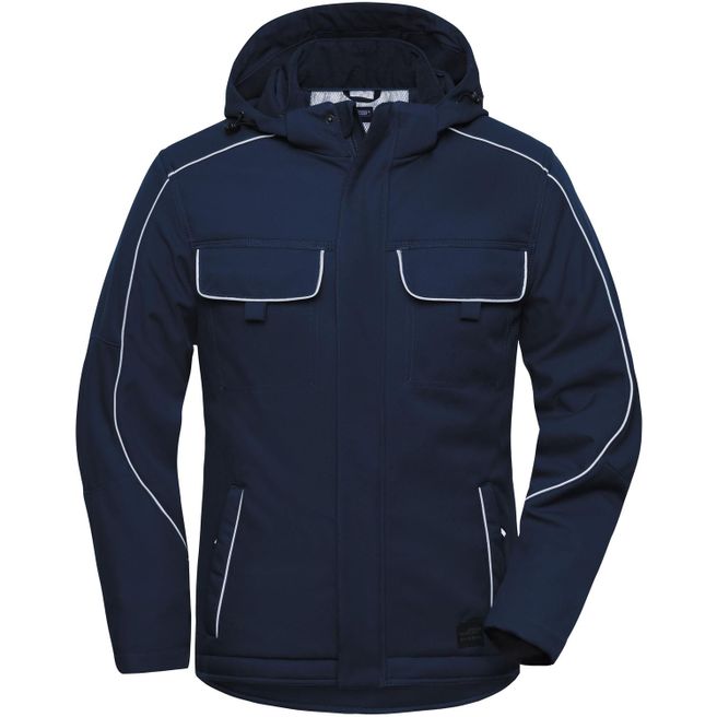 Workwear Softshell Padded Jacket - SOLID - - Professionelle Softshelljacke mit warmem Innenfutter und hochwertigen Details im cleanen Look