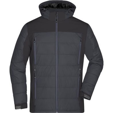 Produktabbildung Men's Outdoor Hybrid Jacket - Thermojacke in attraktivem Materialmix Men's Outdoor Hybrid Jacket - Thermojacke in attraktivem Materialmix