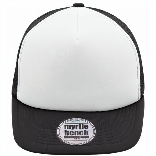 Produktabbildung 5 Panel Flat Peak Cap - 5 Panel Mesh Cap mit flachem Schild 5 Panel Flat Peak Cap - 5 Panel Mesh Cap mit flachem Schild (Bild 1)