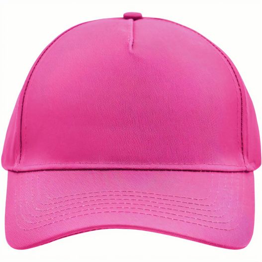 5 Panel Cap - 5 Panel Cap mit ungebürsteter Oberfläche (Bild 1)