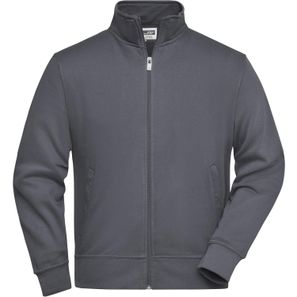 Workwear Sweat Jacket - Sweatjacke mit Stehkragen und Reißverschluss
