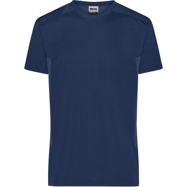 Produktabbildung Men's Workwear T-Shirt - STRONG - - Strapazierfähiges und pflegeleichtes T-Shirt mit Kontrasteinsätzen Men's Workwear T-Shirt - STRONG - - Strapazierfähiges und pflegeleichtes T-Shirt mit Kontrasteinsätzen