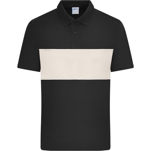 Polo colour-block UNISEX - Unisex Poloshirt mit Kontrasteinsatz (Bild 1)