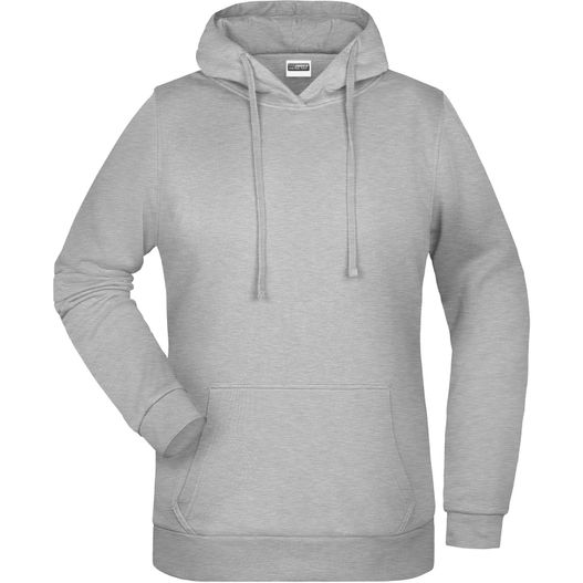 ein frauen hoodie in grau Ladies' Promo Hoody - Klassisches Kapuzensweat (Bild 1)