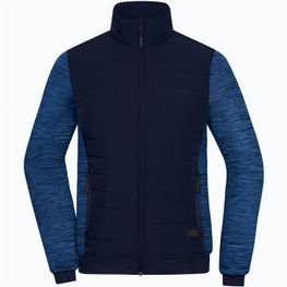 Produktabbildung Ladies' Padded Hybrid Jacket - Wattierte Jacke mit Stehkragen im attraktiven Materialmix Ladies' Padded Hybrid Jacket - Wattierte Jacke mit Stehkragen im attraktiven Materialmix