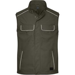 Workwear Softshell Light Vest - SOLID - - Professionelle, leichte Softshellweste im cleanen Look mit hochwertigen Details