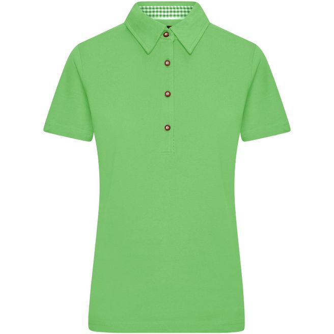 Ladies' Traditional Polo - Klassisches Polo im Trachtenlook