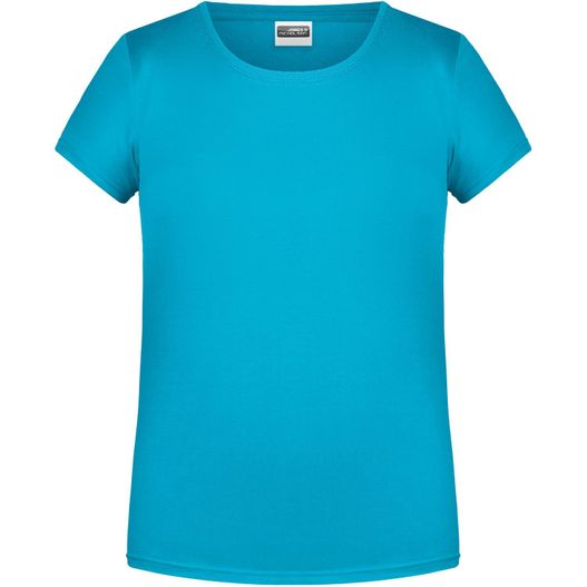 Girls' Basic-T - T-Shirt für Kinder in klassischer Form (Bild 1)