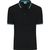 Men's Polo - Klassisches Polo mit Kontraststreifen an Kragen und Armbündchen in Piqué-Qualität