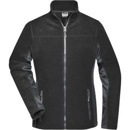 Ladies' Workwear Fleece Jacket - STRONG - - Strapazierfähige Fleecejacke im Materialmix