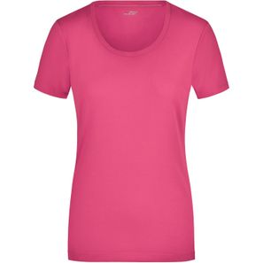 Ladies' Stretch Round-T - T-Shirt aus weichem Elastic-Single-Jersey