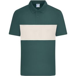 Produktabbildung Polo colour-block UNISEX - Unisex Poloshirt mit Kontrasteinsatz Polo colour-block UNISEX - Unisex Poloshirt mit Kontrasteinsatz