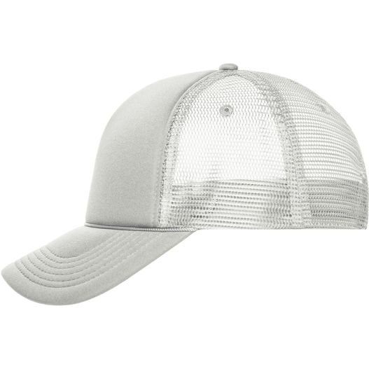 5 Panel Retro Mesh Cap - 5 Panel Cap mit retrogetreuer Zierkordel über dem Schild (Bild 1)