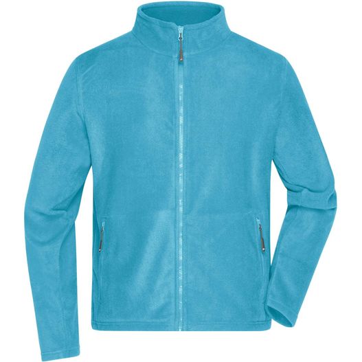 Men's Fleece Jacket - Fleecejacke mit Stehkragen im klassischen Design (Bild 1)