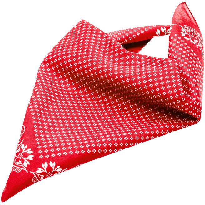 Traditional Bandana - Im Trachtenlook bedrucktes multifunktionales Viereck-Tuch