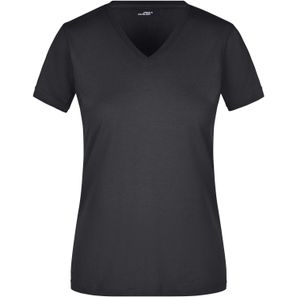 Ladies' Slim Fit V-T - Figurbetontes V-Neck-T-Shirt