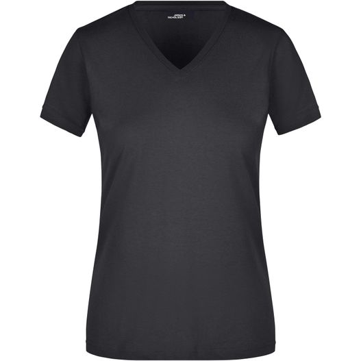 Ladies' Slim Fit V-T - Figurbetontes V-Neck-T-Shirt (Bild 1)
