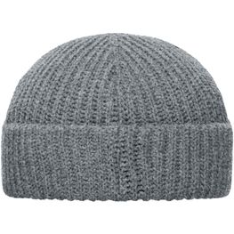 Fisherman Beanie - Modische Strickmütze mit Umschlag