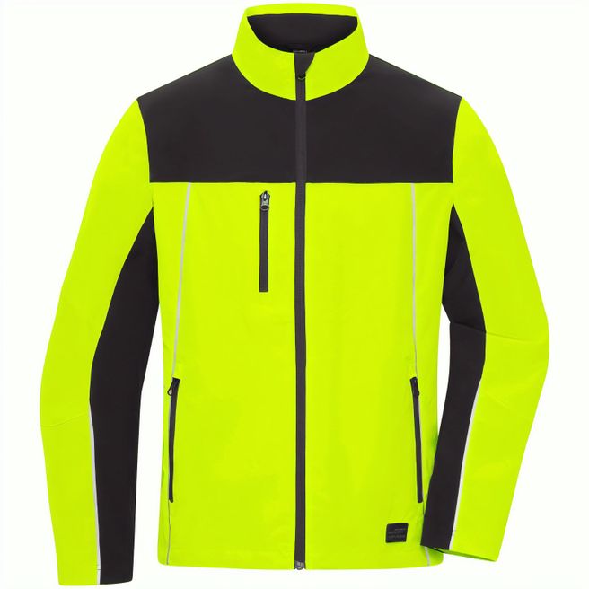 Signal-Workwear Jacket - Leichte, elastische Jacke in Signalfarbe