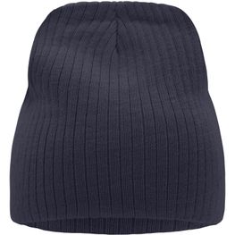 Rib Beanie - Strickmütze mit Ripp-Optik