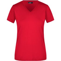 Ladies' Slim Fit V-T - Figurbetontes V-Neck-T-Shirt