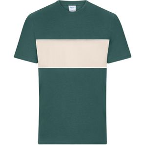 T-Shirt colour-block UNISEX - Unisex T-Shirt mit Kontrasteinsatz