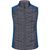 Ladies' Knitted Hybrid Vest - Weste im stylischen Materialmix