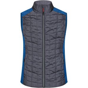 Ladies' Knitted Hybrid Vest - Weste im stylischen Materialmix